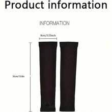 3 paia di manicotti unisex traspiranti ed elastici, ad asciugatura rapida, adatti per uso quotidiano, sport, ciclismo, corsa, attività all'aperto estive, accessori essenziali anti-UV per la spiaggia