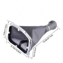 1 pezzo Pomello del cambio manuale a 5 velocità disponibile nei colori nero-argento, nero-rosso e nero-blu, adatto per Golf 4 IV MK4 GTI R32 e Bora Jetta con un diametro di installazione di 12 mm.