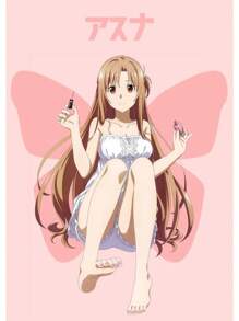 1PC Anime Kawaii Sweet Lovely Girls Sexy Figure Poster Ideal Gift Canvas Painting Posters And Print Wall Decor Room Decoration Wall Art Pictures Aesthetic For Living Home Bedroom Decor No Frame