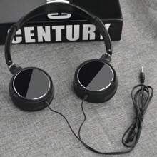 Écouteurs filaires sans microphone, jack 3,5 mm compatible pour le visionnage de vidéos, l'écoute de musique, le jeu, port confortable