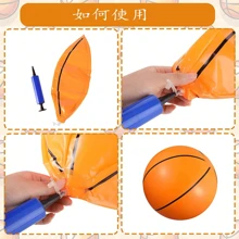 3 aufblasbare Basketbälle, Schwimmbad, Outdoor-Sportspiele, Spielbälle, Partydekorationen, Sportstrände Bälle, geeignet für Strand-Pool-Partys, Geschenke, Wasserspiele, Spielsachen, Sommerzubehör