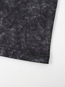 1 pezzo Canotta casual da ragazzo/adolescente per attività all'aperto, con stampa di lettere, stile minimalista, adatta per primavera/estate/autunno