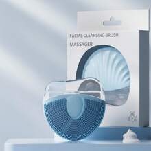 1pc Multi-Functional Facial Cleansing & Massage Beauty Tool, Face Lifting Massage Gua Sha Board, Multi-Purpose Facial Lifting Cleaning V-Shaped Beauty Tool, Lightweight & Portable, Ideal For Home & Travel
