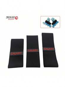 1 par de cubrecalzado resistentes al desgaste, cubrecalzado reforzados, cubrecalzado de patines en línea de alta elasticidad, cubrecalzado de fibra de carbono