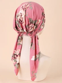 Floral Pattern Casual Wear Fashion Pilot Cap