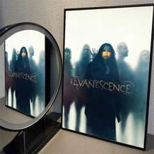 1pc Unframed, Evanescence Band Poster Self-Adhesive Art Waterproof Paper Sticker Coffee House Bar Room Wall Decor - Multicolor - View 20