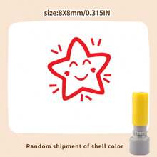 1pc Teacher's Encouragement Stamp - Motivational Classroom Reward & Feedback Stamp, Motivating Rating Stamp Set, Designed For Educators, ABS Material, Self-Inking