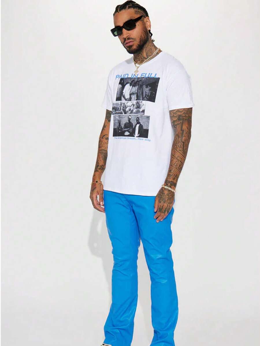 Hip Hop Culture Style Men's Printed Men's T-Shirt, Comfortable And Breathable Leisure Sports, Suitable For Spring And Summer Leisure, Suitable For Couples Suitable For Festivals