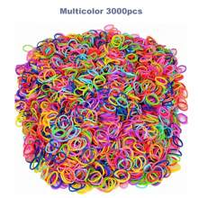 织机带套件、橡皮筋手链制作套件、女孩友谊弹性手链制作套装、艺术工艺品生日圣诞礼物 - 皮筋 - 查看 7