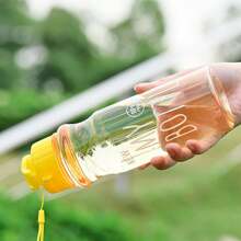 17oz Minimalist Portable Press Flip Cap Outdoor Sports Water Bottle, Plastic Cup, Creative Casual Car Water Bottle - Many Colors - View 3