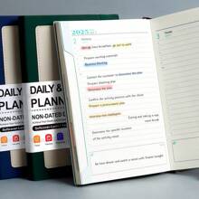 Planificador de bolsillo/calendario 2025, cuaderno mayorista creativo A5 con impresión de logo