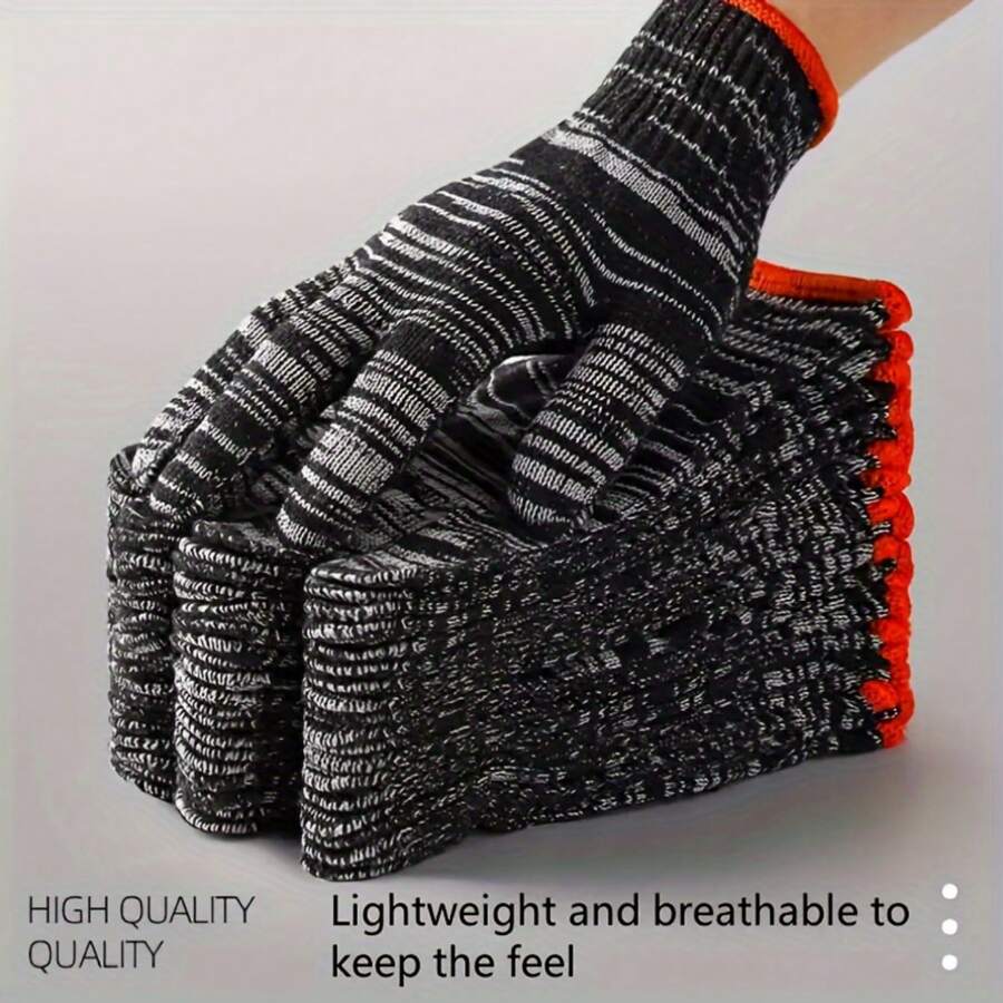 2 Paires Manchons Résistants Aux Coupures Avec Trous Pour Pouces Hommes Et Femmes Bras Travail Protection Niveau 5 Protections Bras Respirantes Pour Agriculteurs Jardinage Peau Contusions