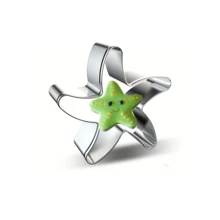 3 件/套不锈钢饼干模具 - 海洋主题饼干模具，包括海马、海星和贝壳 - DIY 饼干模具，用于面包、糖霜等海洋烘焙模具 - 烘焙工具和配件 - 厨房用品 - 1 套 3 件