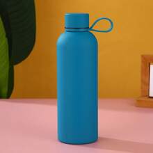 1pc 500ml/17oz Customizable Stainless Steel Sports Water Bottle With Strap, Portable Rubber Paint Premium Gift, Suitable For Birthday, Holiday, Back To School Gifts,Multi-Functional, Anti-Mold,Ornamental,Reusable,Stainless,Engraved,Easy To Clean,Exquisite,Stylish,High-Quality,Adorable,Modern,Custom,Unique,Personalized,Ideal Gifts For Him,Ideal Gifts For Her,Her,Boyfriend,Girlfriend,Dad,Mom,Family,Friends,Son,Daughter,Kids,Kitchen,Dining Room,Bedroom,Office,Living Room,Home,Garden,Tea Room,For Anniversaries,For Birthdays,For Housewarming,For Graduation - Multicolor - View 7