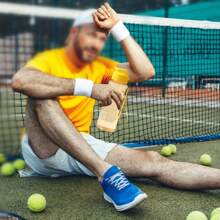 17oz Minimalist Portable Press Flip Cap Outdoor Sports Water Bottle, Plastic Cup, Creative Casual Car Water Bottle - Many Colors - View 5