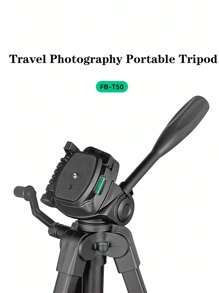 FB Fengbiao FB Lightweight Camera Tripod With Phone Holder, Suitable For DSLR, Mirrorless Cameras, Live Streaming, Outdoor Photography, Portable And Stable Tripod Stand