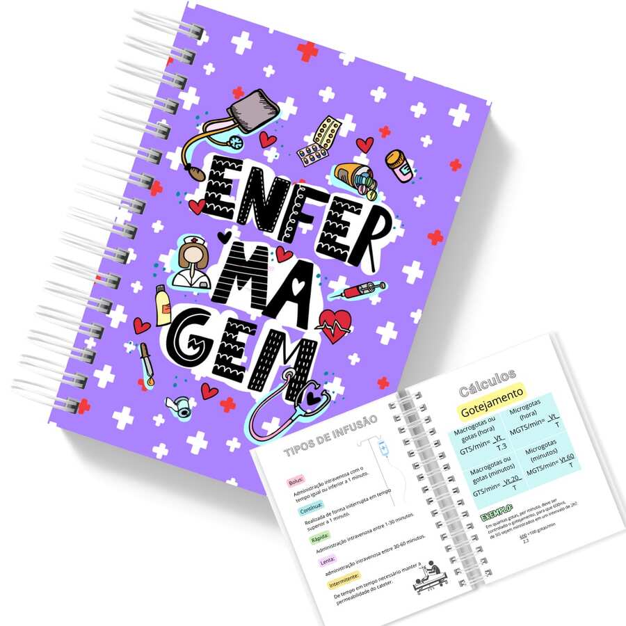 Nursing Internship Notebook - 紫色 - 查看 1
