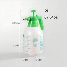 1pc 50.73/67.64/101.45 Oz High Pressure Air Sprayer Bottle, Home Garden Watering Can, Outdoor Car Washing Pressure Sprayer Bottle, Thick & Durable Pressure Sprayer With Adjustable Nozzle, Suitable For Flowers, Lawn And Household Cleaning