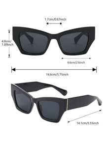Populair ontwerp gepersonaliseerde futuristische veelkleurige 1-delige vierkante gradiënt luipaard plastic full frame modieuze bril, voor vrouwen - strandaccessoires, muziekfestivals, straatfotografie modeaccessoires