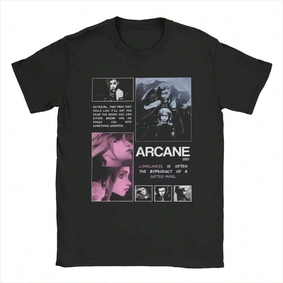 Ab-Soul Control System T-Shirt Hippie Clothes Blouse Tees Oversized T Shirt T Shirts For Men Cotton. - Black - View 1