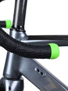 1 对户外自行车山地公路自行车弯把固定齿轮车把套，适用于 25.4 毫米/31.8 毫米车把