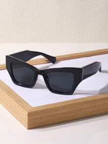 Populair ontwerp gepersonaliseerde futuristische veelkleurige 1-delige vierkante gradiënt luipaard plastic full frame modieuze bril, voor vrouwen - strandaccessoires, muziekfestivals, straatfotografie modeaccessoires
