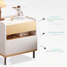 Mesa de Noche para Dormitorio con Cajón Buros 40 * 34CM