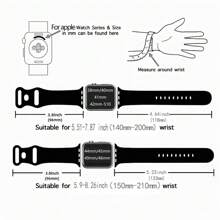 Correa grabada para de 46 mm, 42 mm, 44 mm, 45 mm, 41 mm, 40 mm, 49 mm, 38 mm, pulsera de silicona con estampado floral para Series 10, 8, 9, 7, SE, 4, 5, 6, Ultra 2, accesorios para mujeres y hombres