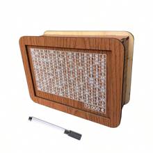 1pc Wooden Piggy Bank With Digital Counter - Coin Saving Box For Adults - Can Hold Up To 10,000 Euro Coins - Ideal Gift For Friends - High Quality Wooden Coin Bank Gifts Birthday Graduation - Light Brown - View 17