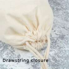 This Is A Fabric Storage Bag Made Of Imitation Linen Material. Multiple Sizes To Choose From. The Perfect Storage Bag For Small Items Such As Jewelry And Candy. Drawstring Style Design, Convenient To Close Storage Bag. The Material Is Tough And Not Easily Damaged Or Torn.