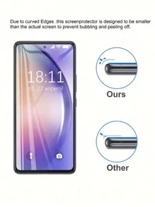 2 Stücke gehärtetes Glas Bildschirmschutz für Galaxy mit voller Abdeckung, einfache Installation, HD klar, unterstützt Fingerabdruckentsperrung, blasenfrei, kratzfest und splitterfest, gehärtetes Glas Bildschirmschutz Ultra HD, Geschenk für Geburtstag/Ostern/Valentinstag/Weihnachten/Familie/Freunde/Jungen/Freundin