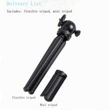 DJI Osmo Pocket 3 Tripod Stand, Mini Tripod Mount Accessory For DJI Pocket 3 Camera - Black - View 2