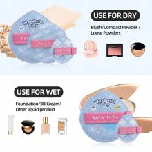 4pcs Blue Makeup Sponge Set, Include 1 Teardrop Sponge, 1 Round Sponge, 1 Finger Tip Sponge & 1 Storage Box, Suitable For Wet/Dry Use, Absorbs Water Quickly, Soft On Skin, Perfect For Daily Makeup