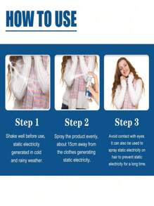 Anti-Static Spray Household Clothes Quilt Anti-Static Down Jacket Hair Spray (New And Old Random Delivery) - Multicolor - View 2