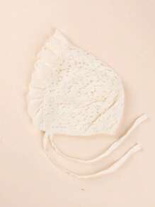 1 件装女婴轻质透气蕾丝边公主帽，适合幼儿的薄款日常公主帽，春夏秋季 - 1PC - 查看 5