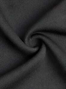 复古 KAWASAKI Green City 套头衫，男士连帽运动衫，轻便超舒适，日常散步、旅行和户外必备！ - 黑色 - 查看 7