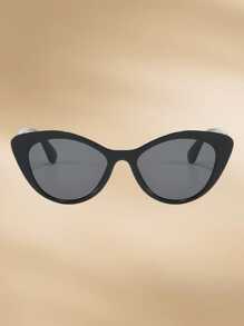 1 pieza Gafas de moda versátiles y cómodas con marco delgado de estilo vintage de alta gama