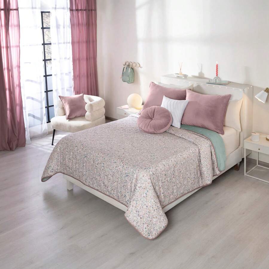 Edredon Ligero Novo Doble Vista Super Suave. - Terrazzo - Ver 1