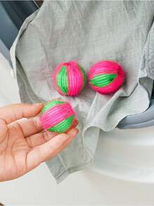 6pcs Random Color Washing Machine Lint Remover, Nylon Material, Can Clean Clothes, Capture Pet Hair, Washing Machine Dedicated Fuzz Brush - Multicolor - View 9