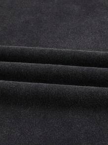 Hip-Hop merk mouwloos tanktop voor heren, losse pasvorm Europese en Amerikaanse stijl streetwear casual T-shirt, zomer - Zwart - Bekijken 7