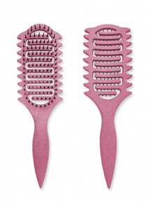 Curl Defining Brush,2025 Curly Hair Brush,Vented Hair Brush For Detangling, Shaping And Defining Curls For Women And Men Less Pulling Add A Shower Cap Of The Same Color,Hair Brush,Comb,Hair Tools,Hair Products And Accessories For Barber Salon Beauty Travel Essentials