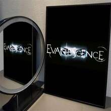 1pc Unframed, Evanescence Band Poster Self-Adhesive Art Waterproof Paper Sticker Coffee House Bar Room Wall Decor - Multicolor - View 19