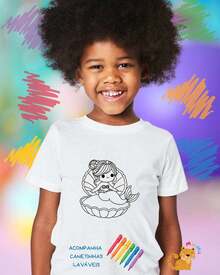 CAMISA PARA COLORIR SEREIA