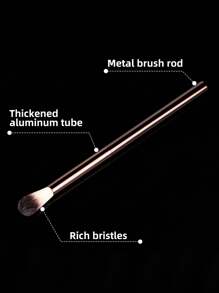 1 pieza / 2 piezas Juego de brochas de maquillaje multifuncionales, incluida brocha resaltadora, regalo para mujeres, fácil de llevar de viaje