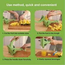 Manual Citrus Juicer, Hand Press Lemon Squeezer, Heavy Duty Fruit Juice Extractor Tool For Lemon, Orange, Pomegranate, Lime - Multicolor - View 6