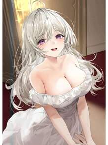 1PC Anime Kawaii Sweet Lovely Girls Sexy Figure Poster Ideal Gift Canvas Painting Posters And Print Wall Decor Room Decoration Wall Art Pictures Aesthetic For Living Home Bedroom Decor No Frame