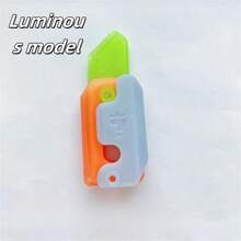 1 pieza Enorme zanahoria extra grande 3D de 20cm con juguete antiestés por gravedad, zanahoria luminosa