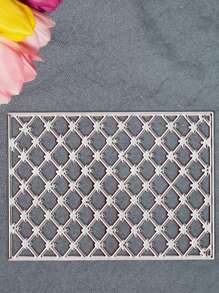 Creative Grid Metal Cutting Dies, DIY Scrapbooking Album And Embossing Stencil, Greeting Card Making Tool, Card Paper Cutting Crafts ,Gift Card Making Template Die Cuts