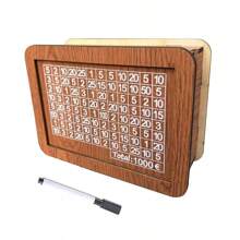 1pc Wooden Piggy Bank With Digital Counter - Coin Saving Box For Adults - Can Hold Up To 10,000 Euro Coins - Ideal Gift For Friends - High Quality Wooden Coin Bank Gifts Birthday Graduation - Light Brown - View 16