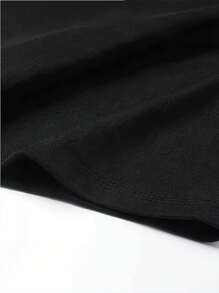 Olivia Rodrigo Sour Merch Like A Damn Sociopath Plus Size Oversize Women T-Shirt - Apparel Art Print - 黑色 - 查看 2